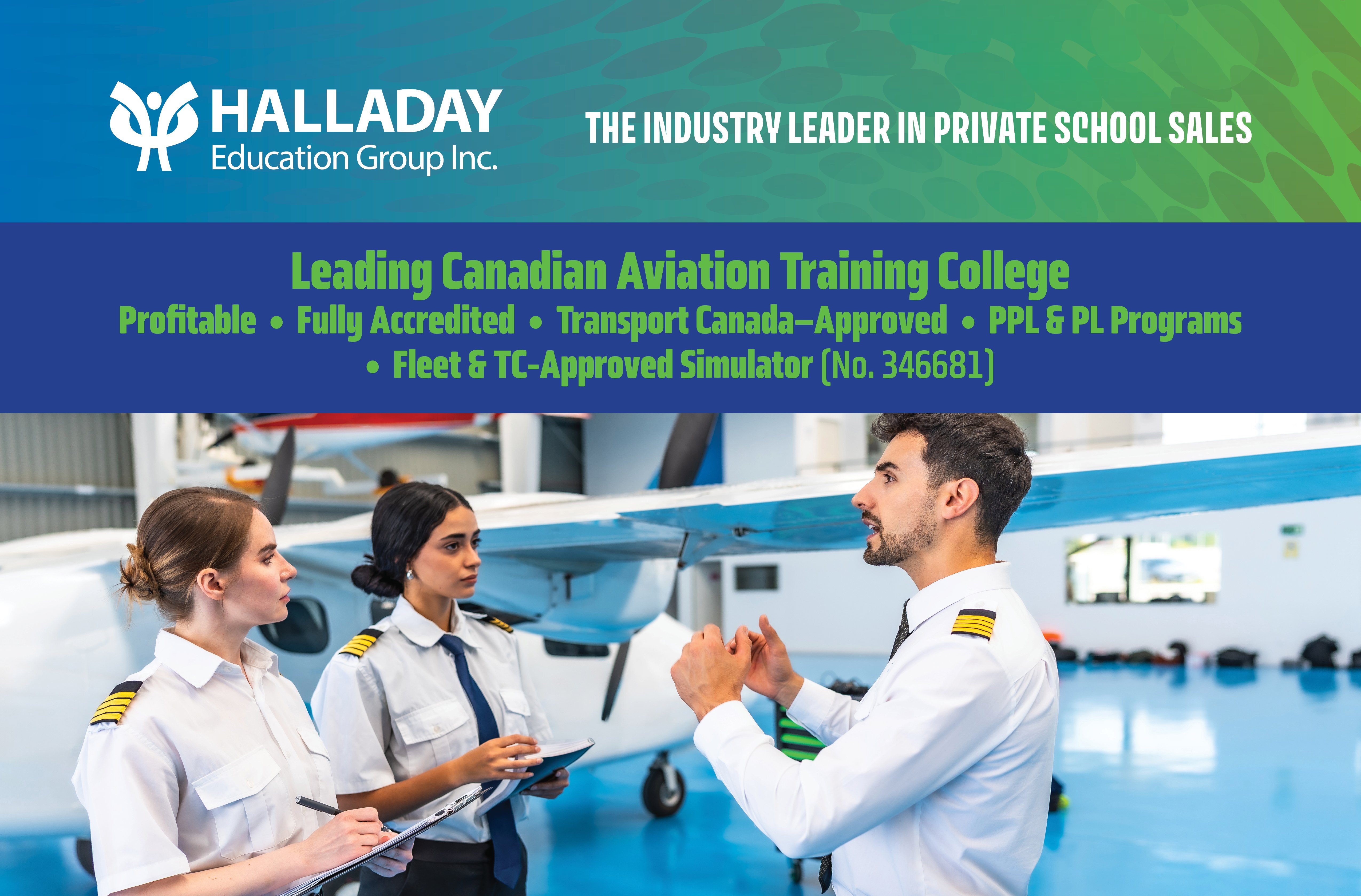 LEADING CANADIAN AVIATION TRAINING COLLEGE FLIGHT SCHOOL